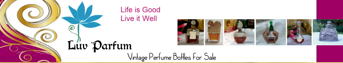 Vintage Perfume Bottles For Sale